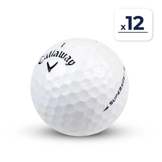 12 Balles de Golf Callaway Supersoft Pearl