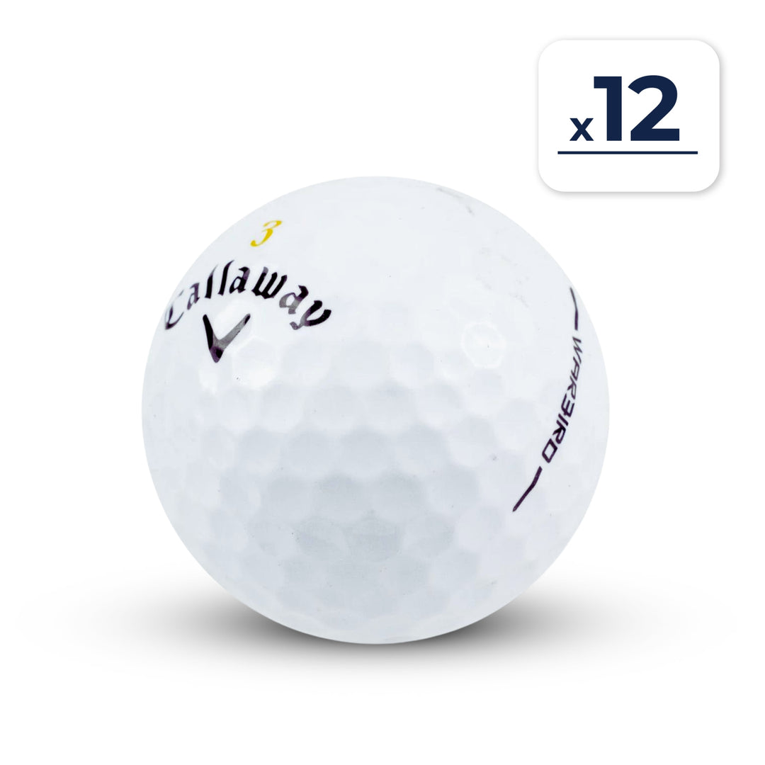 12 Balles de Golf Callaway Warbird Pearl