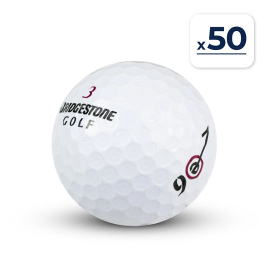 50 Balles de Golf Bridgestone E6