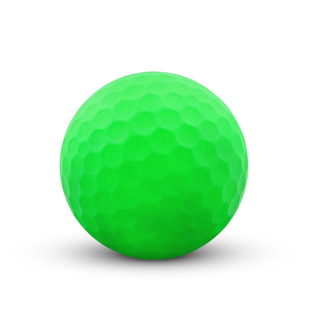 50 Balles de Golf Neuves Couleur Vert Mat