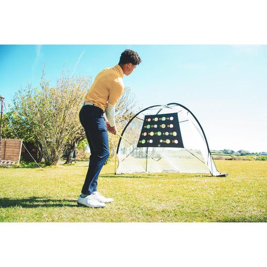 Bee Golf - Cage de Practice de Golf Drive & Chipping Deluxe 305cm