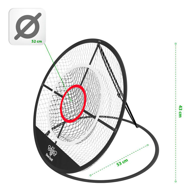 Bee Golf - Pop Up Chipping Net 3 Cibles 20'