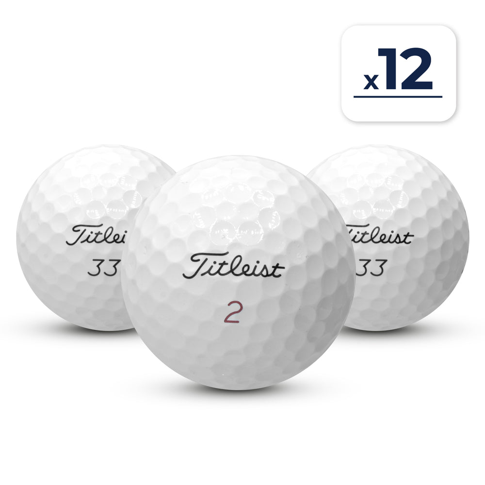 12 Balles de Golf Titleist Mix -Pearl-