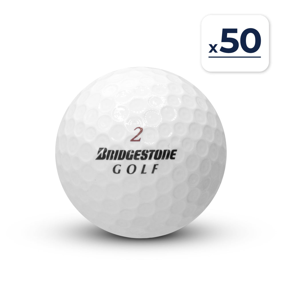 50 Balles de Golf Bridgestone E6
