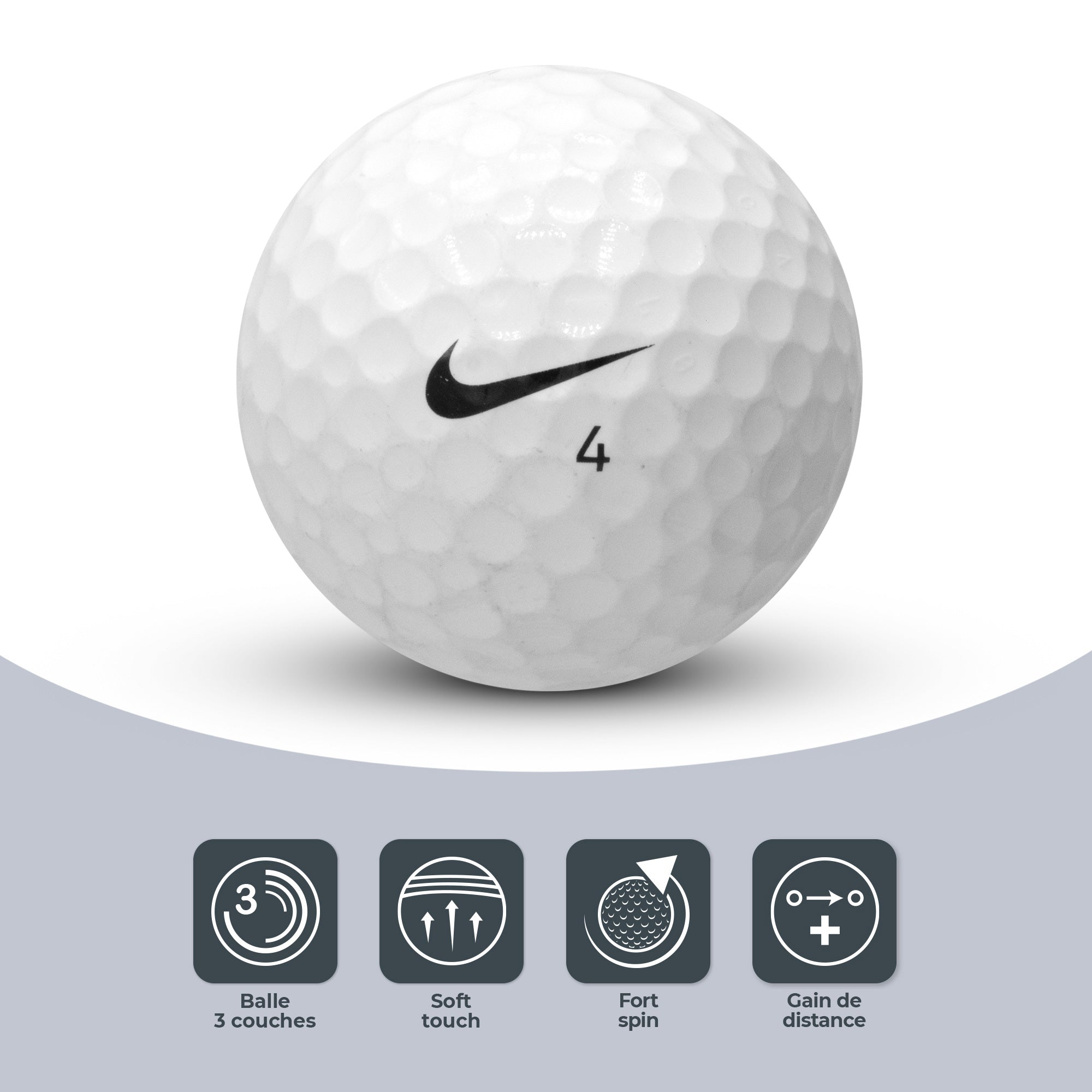 50 Balles de golf Nike One Vapor