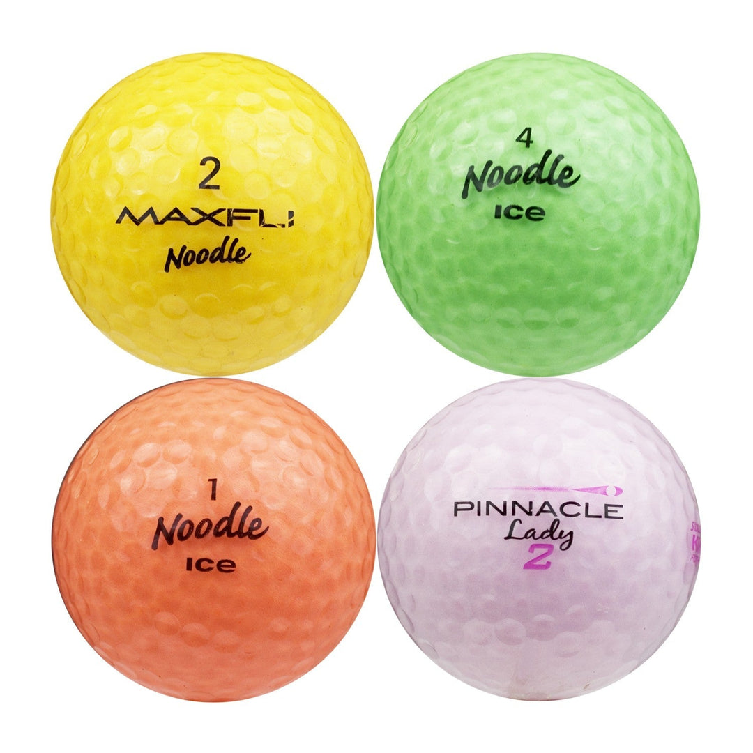 50 Balles de Golf Couleur Crystal