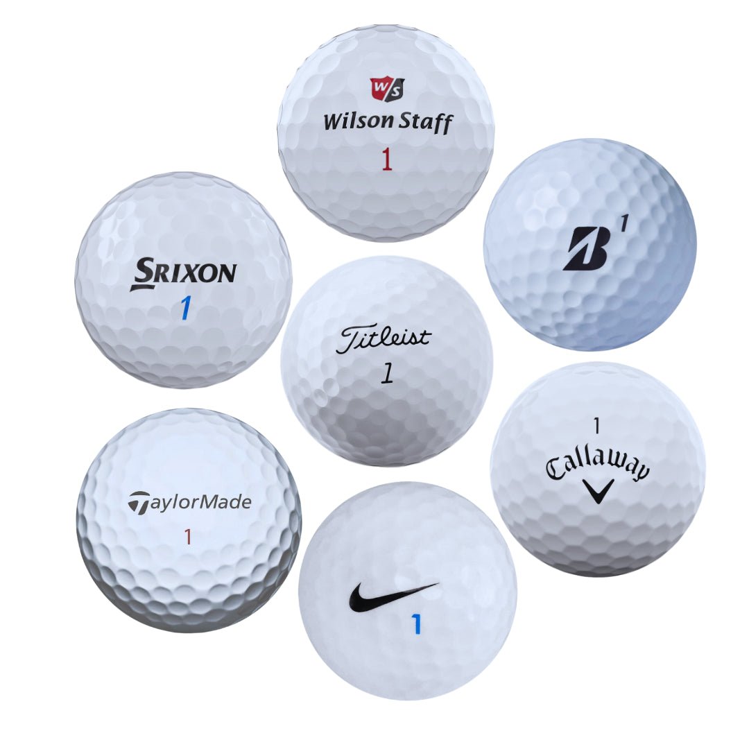 50 Balles de Golf Mix Grandes Marques