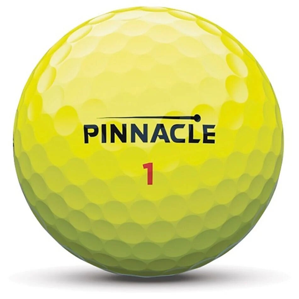 50 Balles de Golf Pinnacle Jaune