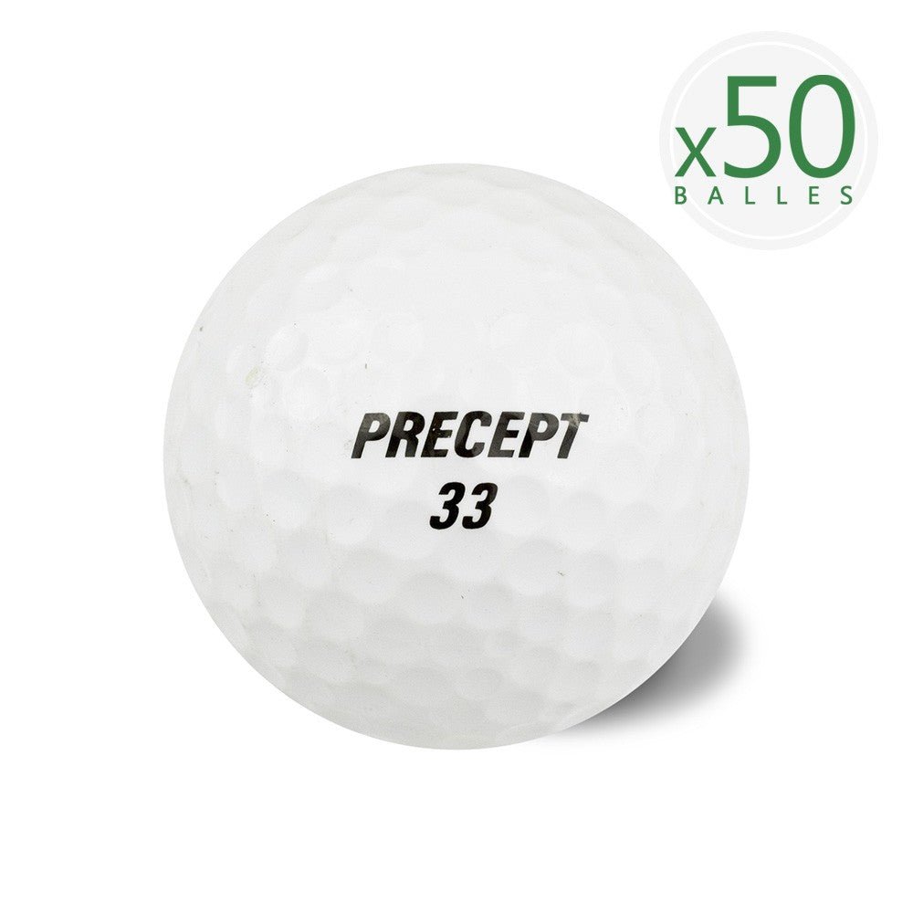 50 Balles de Golf Precept Mix