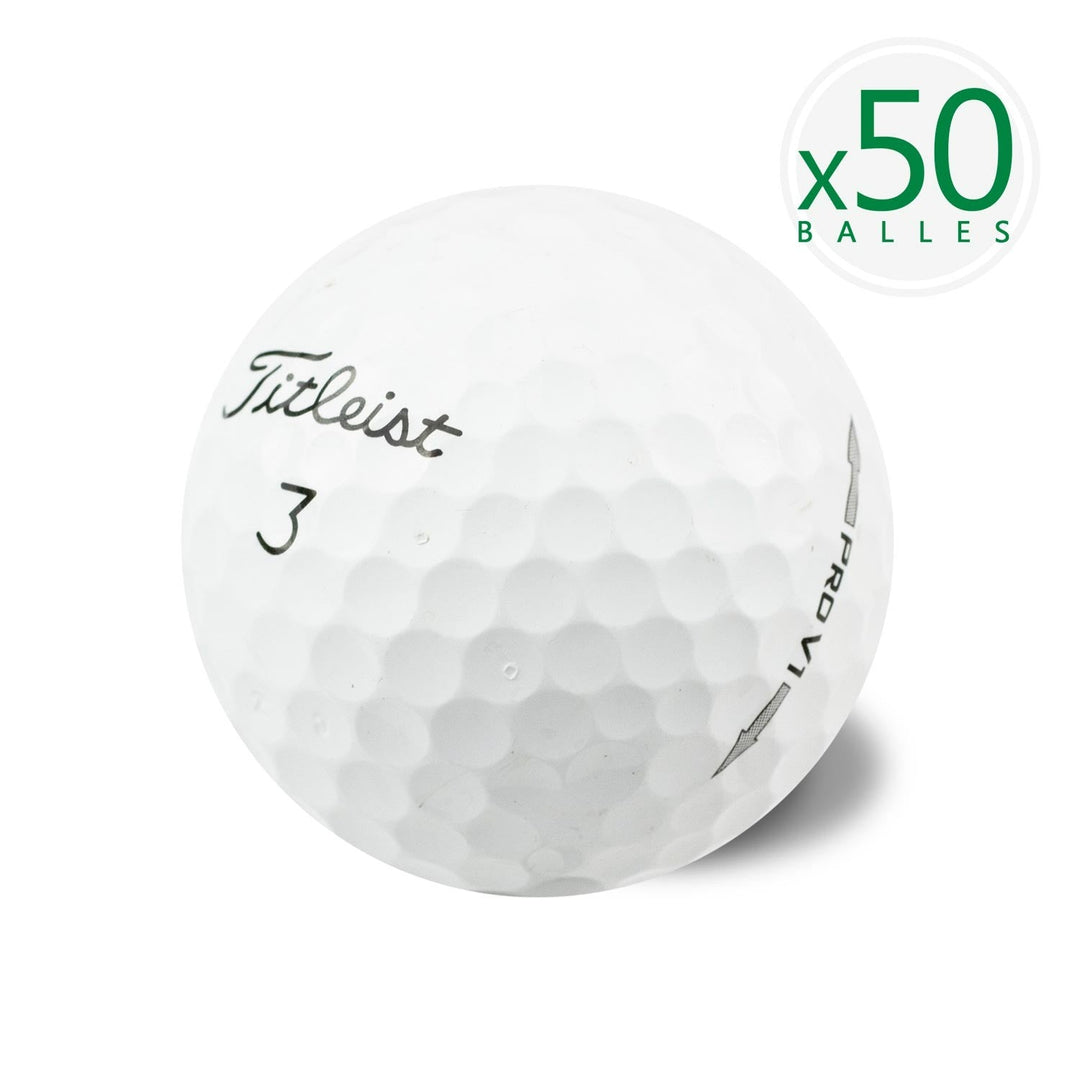 50 Balles de Golf Titleist Pro V1