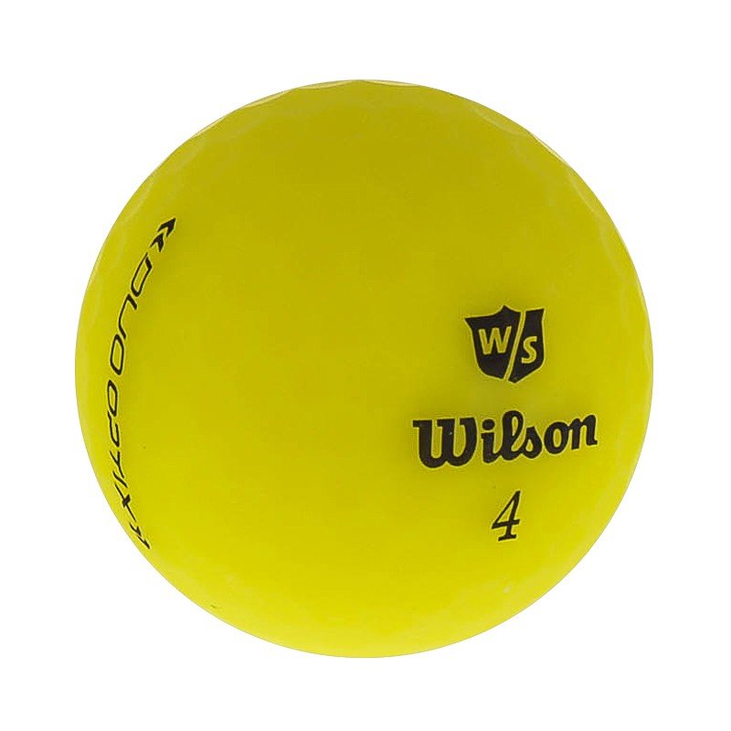 50 Balles de Golf Wilson Jaune