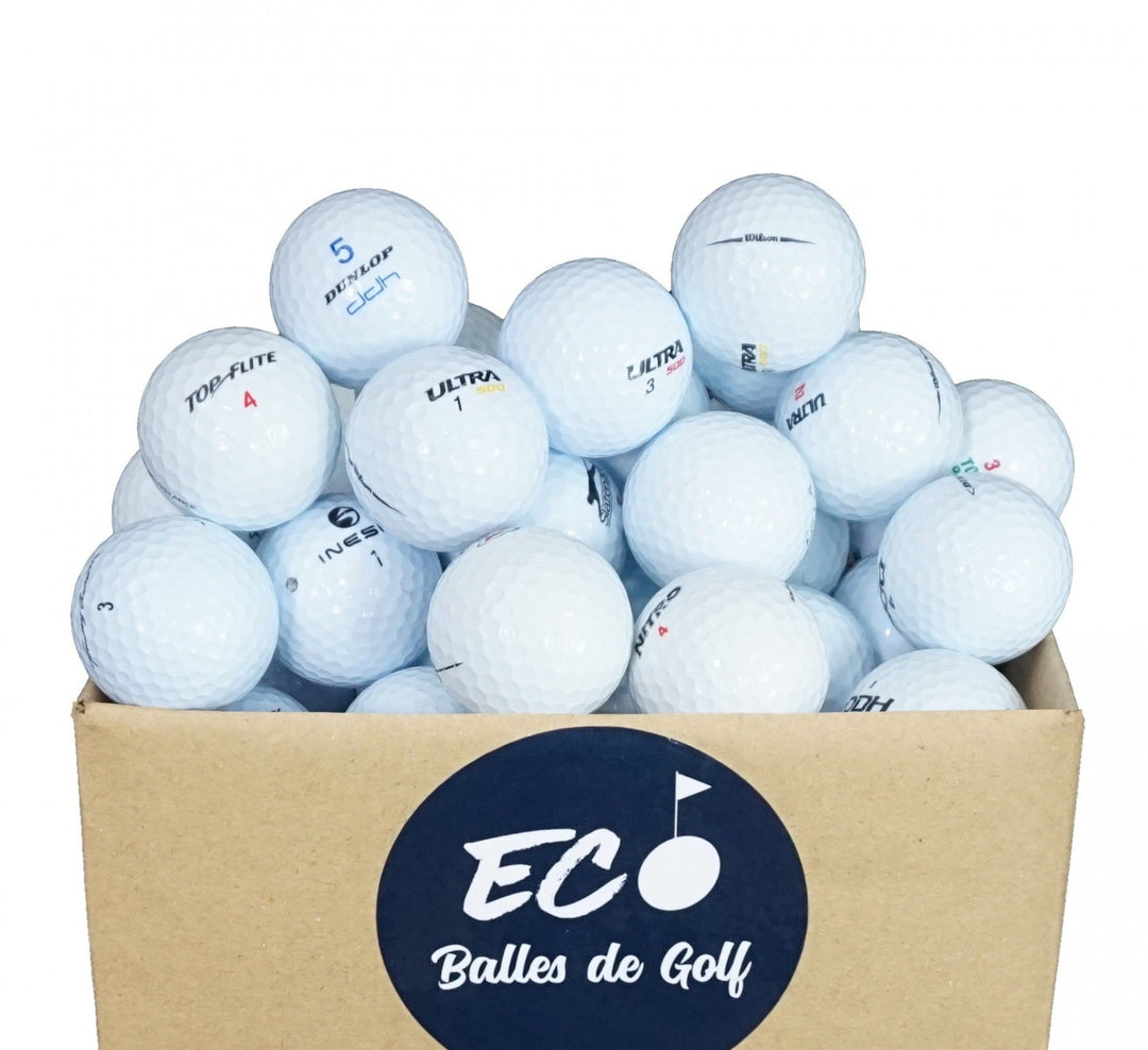 50 Balles de Golf Mix Débutant